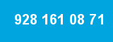 928 161 08 71 928 161 08 71
